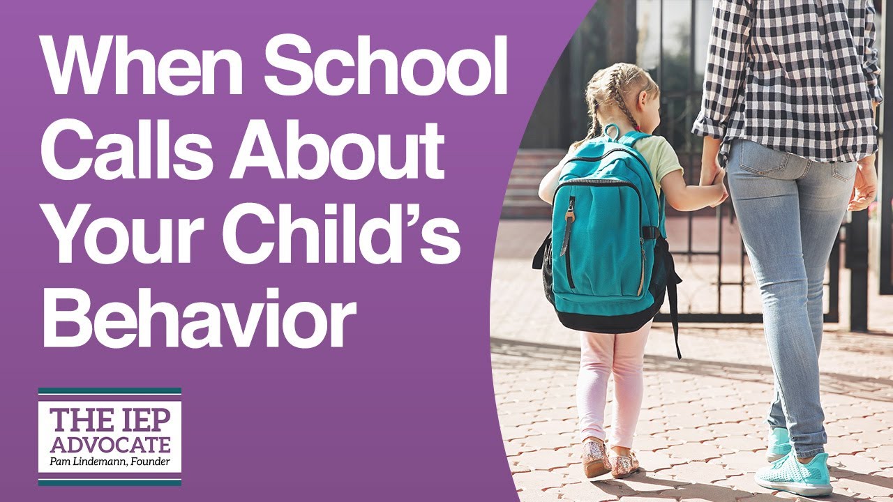 When The School Calls You Often About Your Child's Behavior