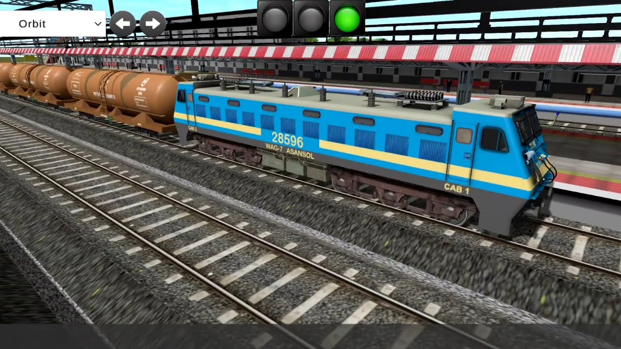 Lucknow Junction - New Delhi Junction | Indian Railway Freight Duty | WAG 7 Locomotive Engine Fast 