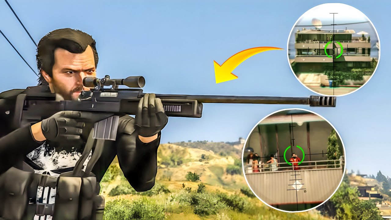 MICHEAL SHOOTING GANG LEADER 🤯 | GTA 5 | SKX GAMING 69 