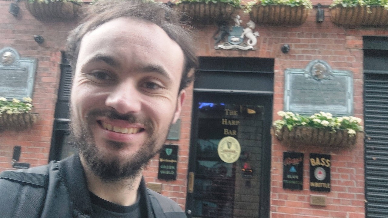 Finally got into The Harp Bar