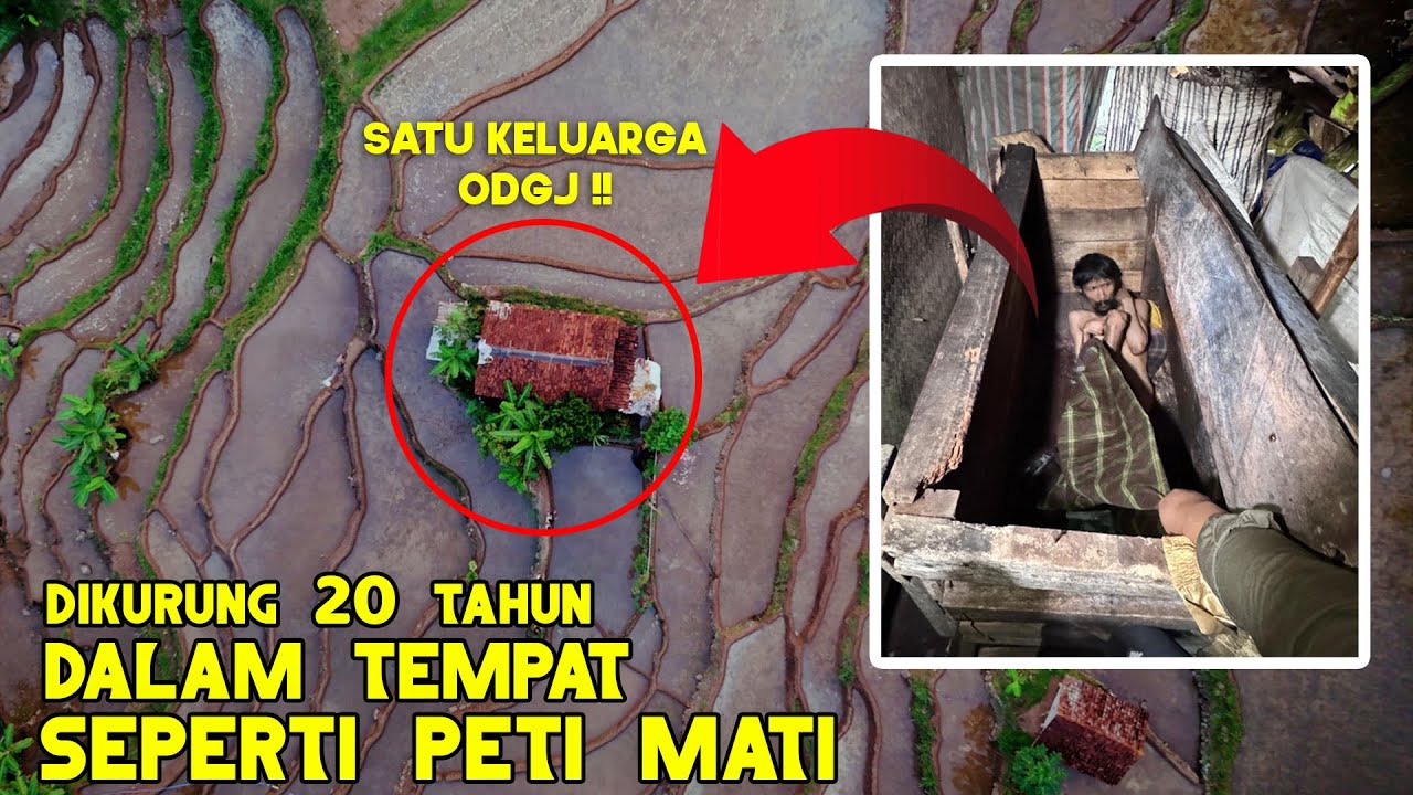 15 TAHUN DIKURUNG DITENGAH SAWAH TANPA LISTRIK - PIHAK KELUARGA MELARANG UNTUK DIBEBASKAN