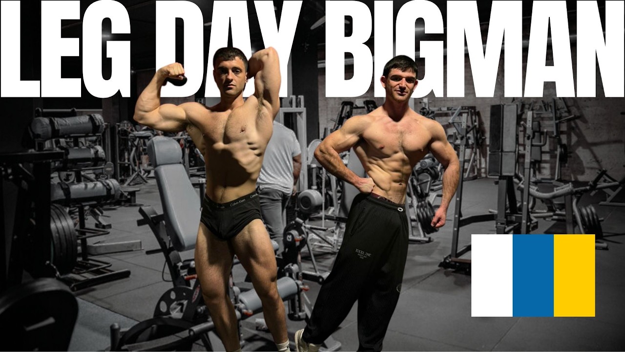 Leg day + Gym Tour BIGMAN