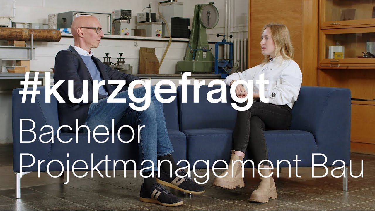 #kurzgefragt: Projektmanagement Bau, Bachelor | HSBI | Campus Minden