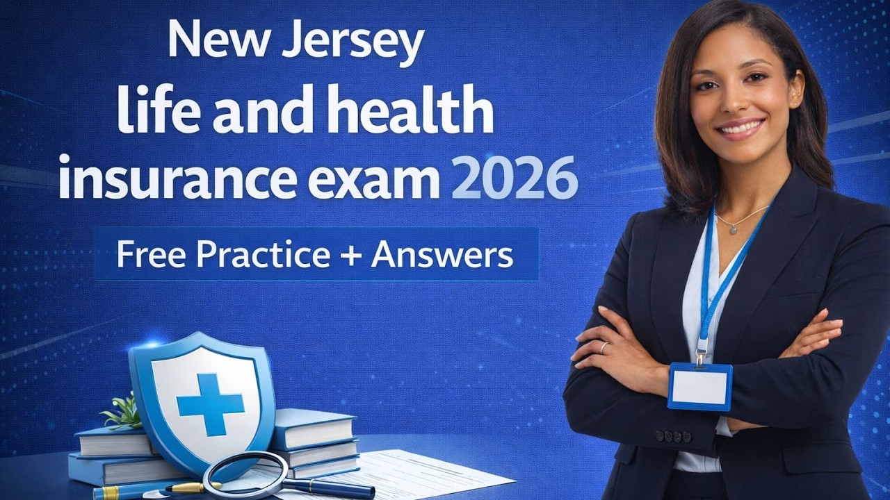 New Jersey Life And Health Insurance Exam 2026 – FREE Practice Test + Answers