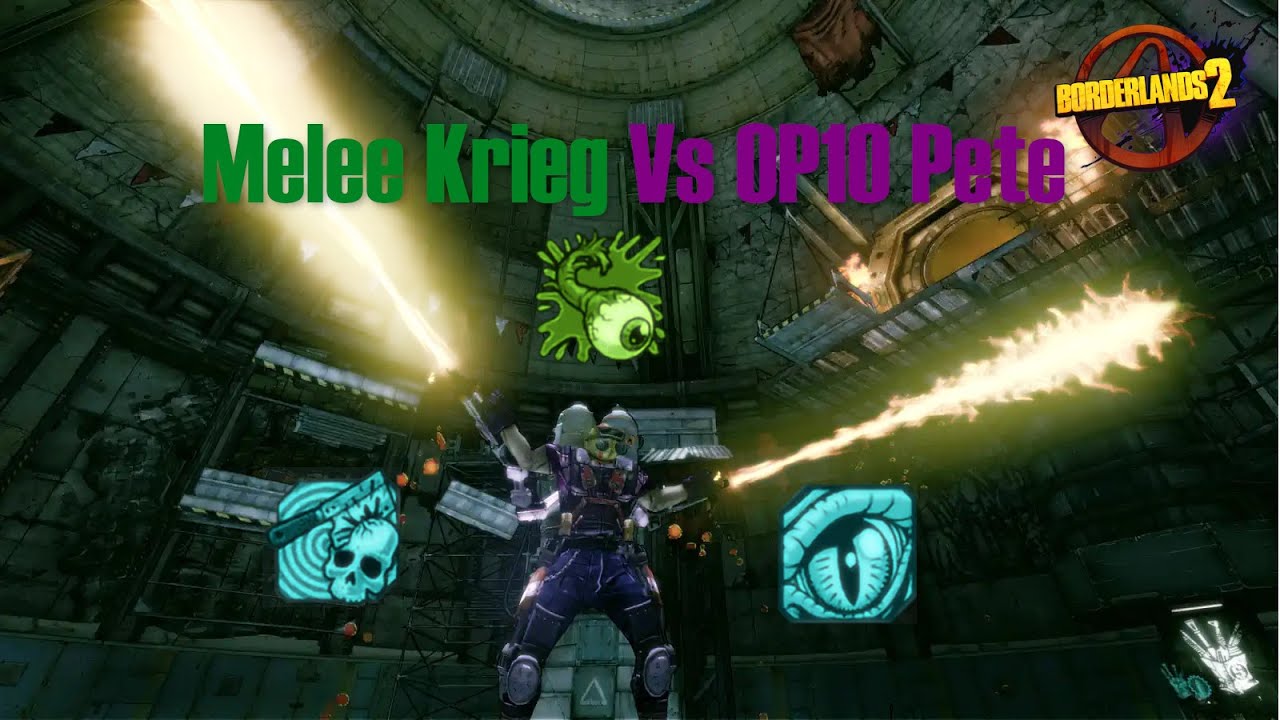 Krieg vs Pyro Pete OP10 | No BAR | Bloodsplosion | BL2 | Build + Explanation
