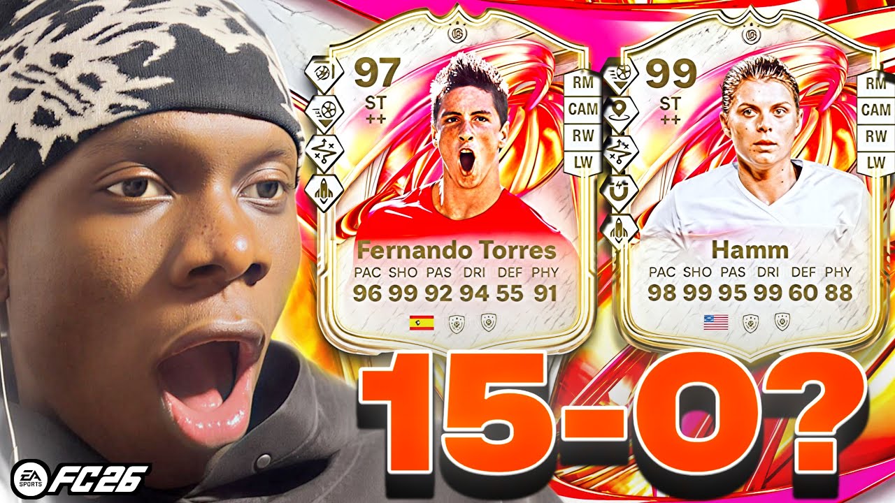 Can 99 Futties Mia Hamm & 97 Fernando Torres Get me 15 - 0?