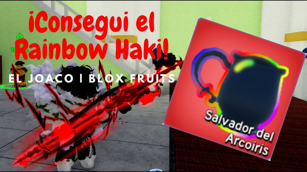 ¡Consegui el Rainbow Haki en Blox Fruits! (Facilmente)