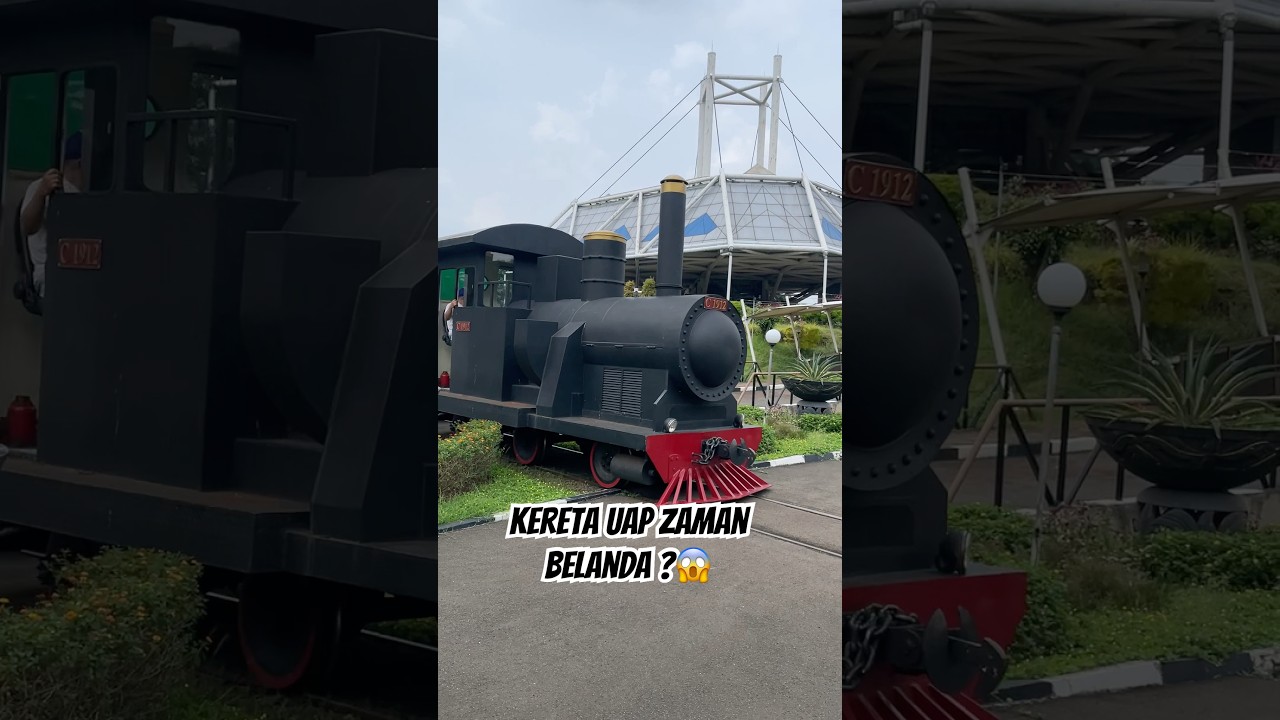ini kereta uap zaman belanda ?😱 #kereta #railfans