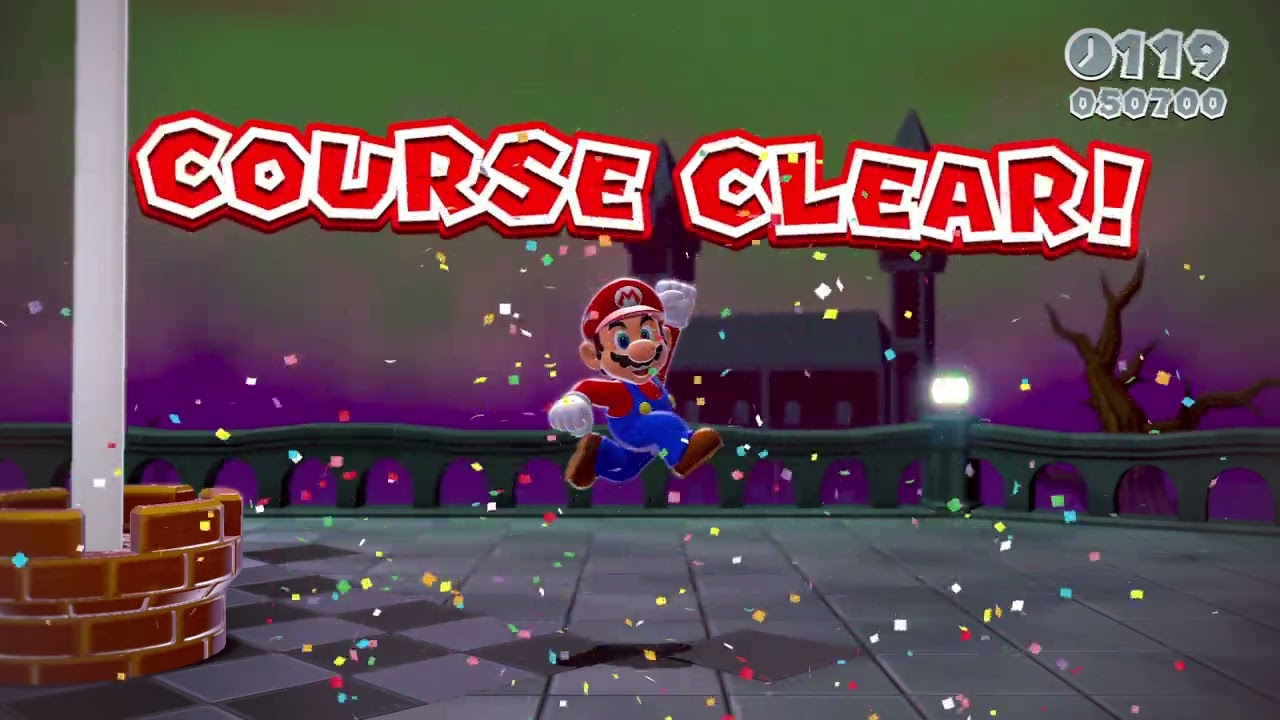 Super Mario 3D World - WiiU - Cemu gameplay for creating game saves - World 3