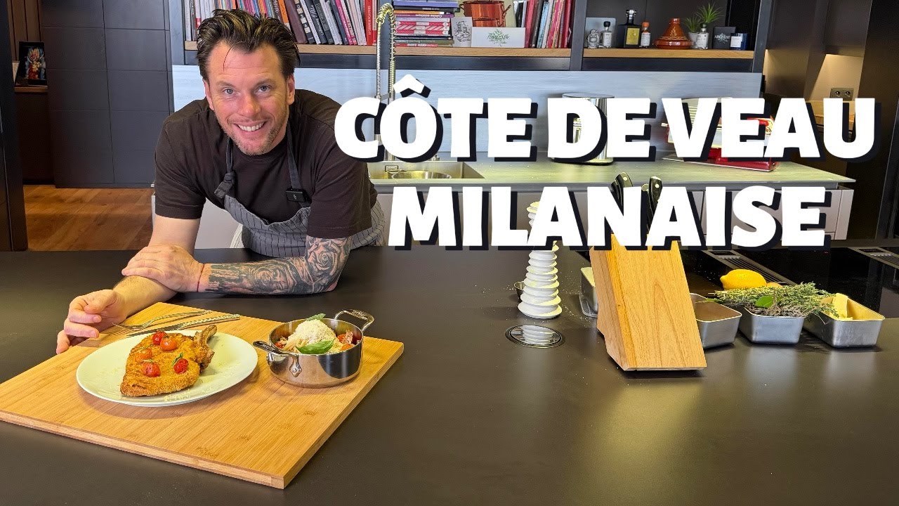 RECETTE DE NORBERT : MA CÔTE DE VEAU MILANAISE AU AIRFRYER !