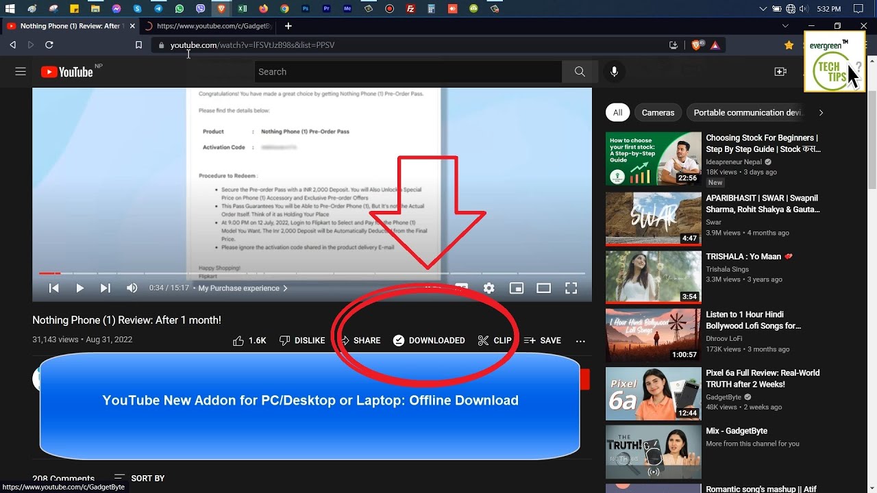 How To Use YouTube Offline Download and Watch Addon on Desktop/Laptop New