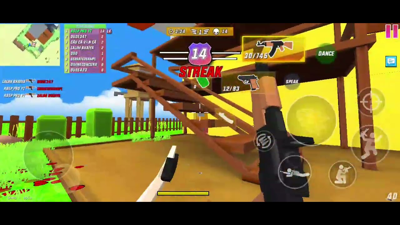 Dude theft wars multiplayer 30 kill 🥳🥳
