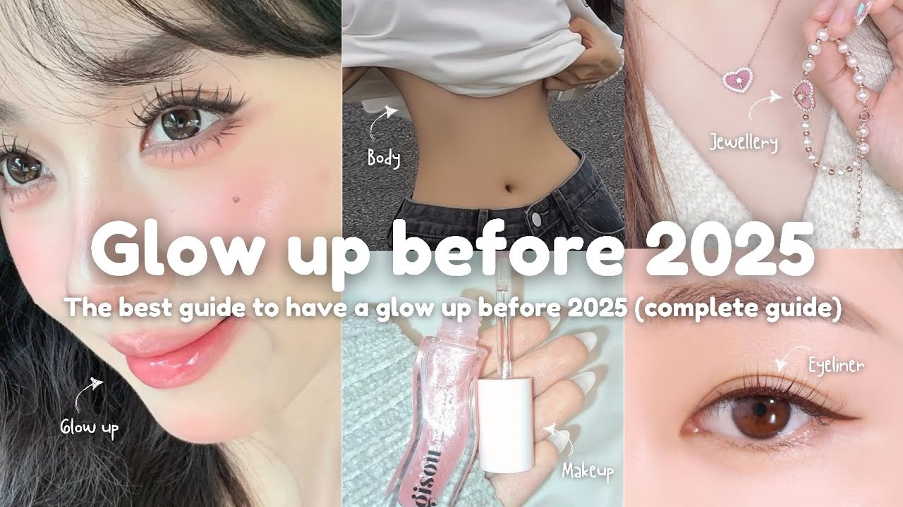 How to Glow up before 2025 ✨️🕊 become unrecognizable before New Year