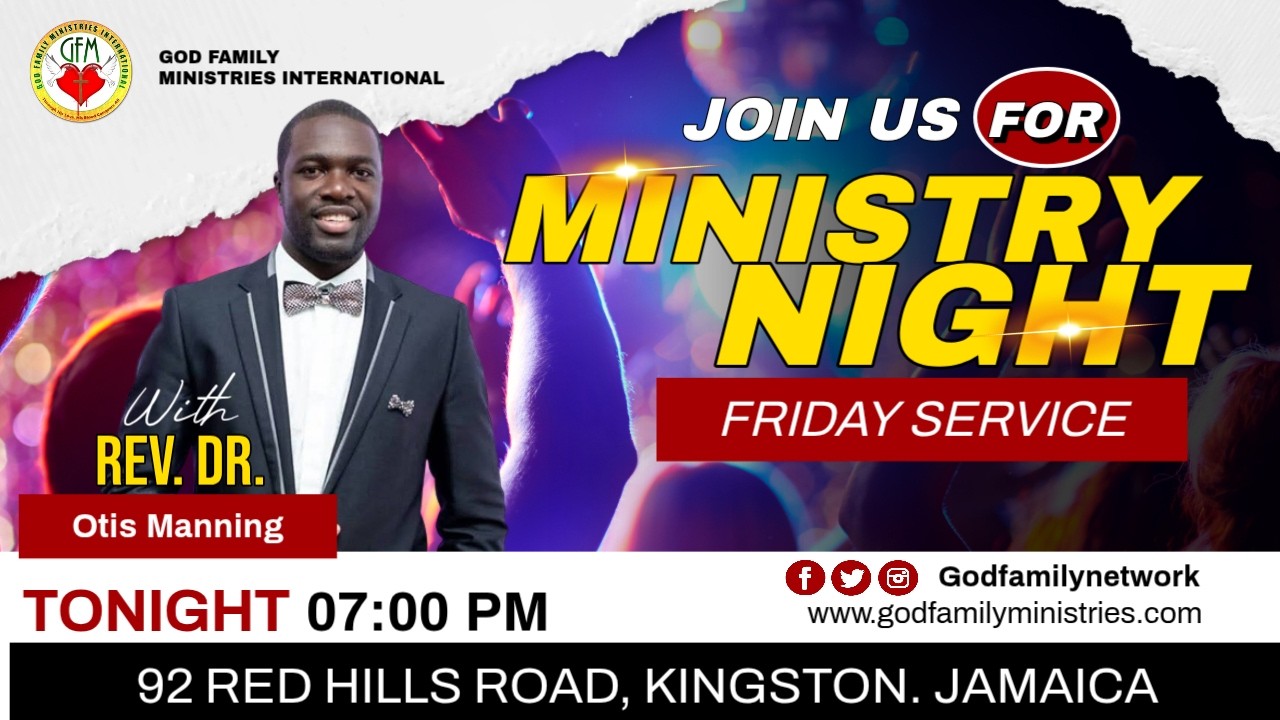 GFMI FRIDAY MINISTRY NIGHT SERVICE | REV. DR.OTIS MANNING | FEBRUARY 13, 2026