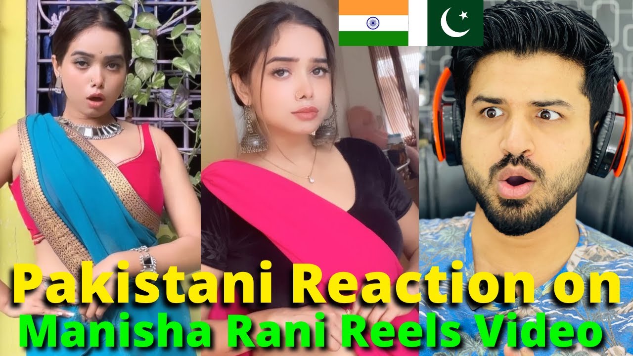 Pakistani React on Indian | Manisha Rani Comedy New REELS VIDEOS Part 4 | Reaction Vlogger