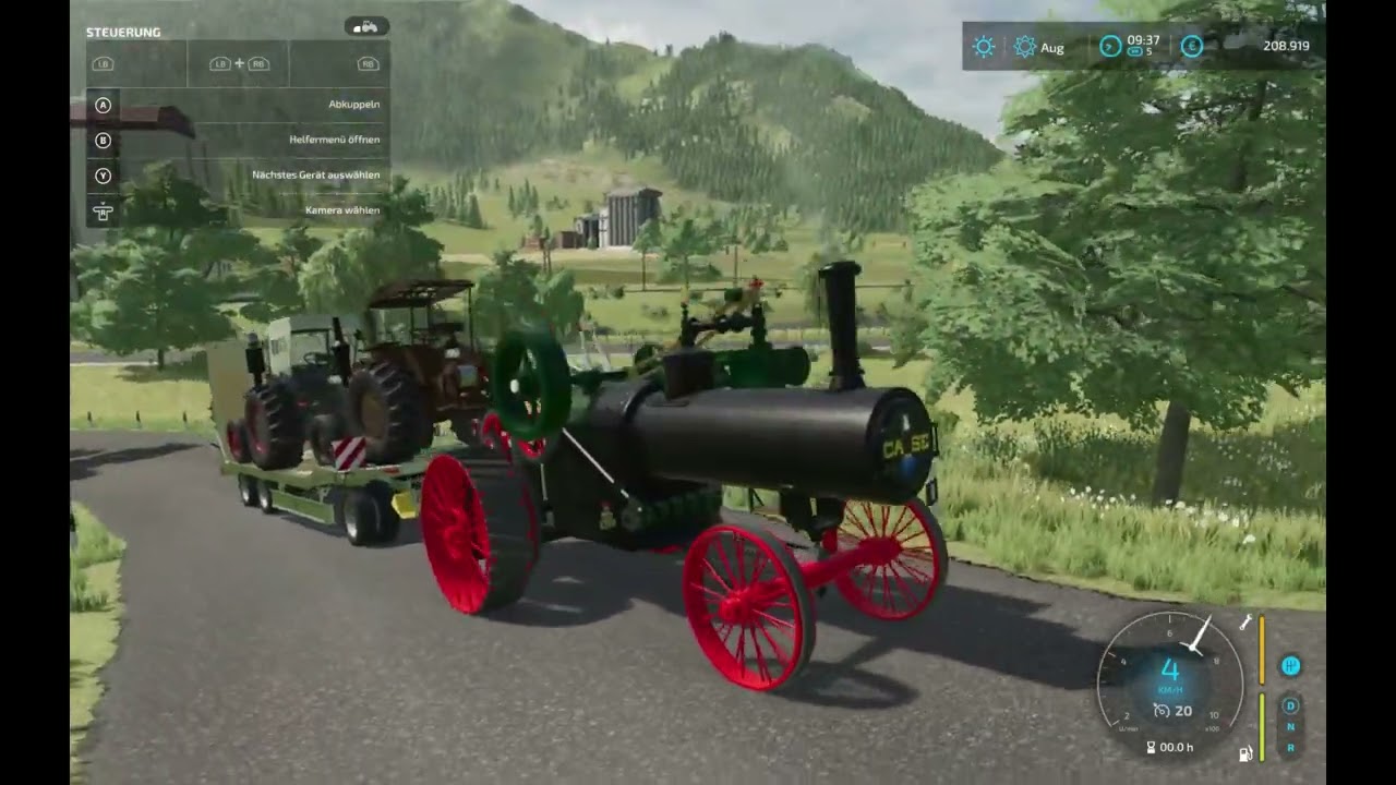 LS22 Lanz Bulldog and Steam Tractor to bring to the farm