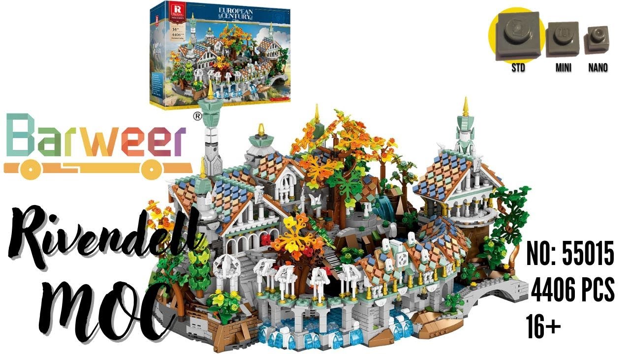 Why This Unofficial Rivendell Destroys Official LEGO Sets