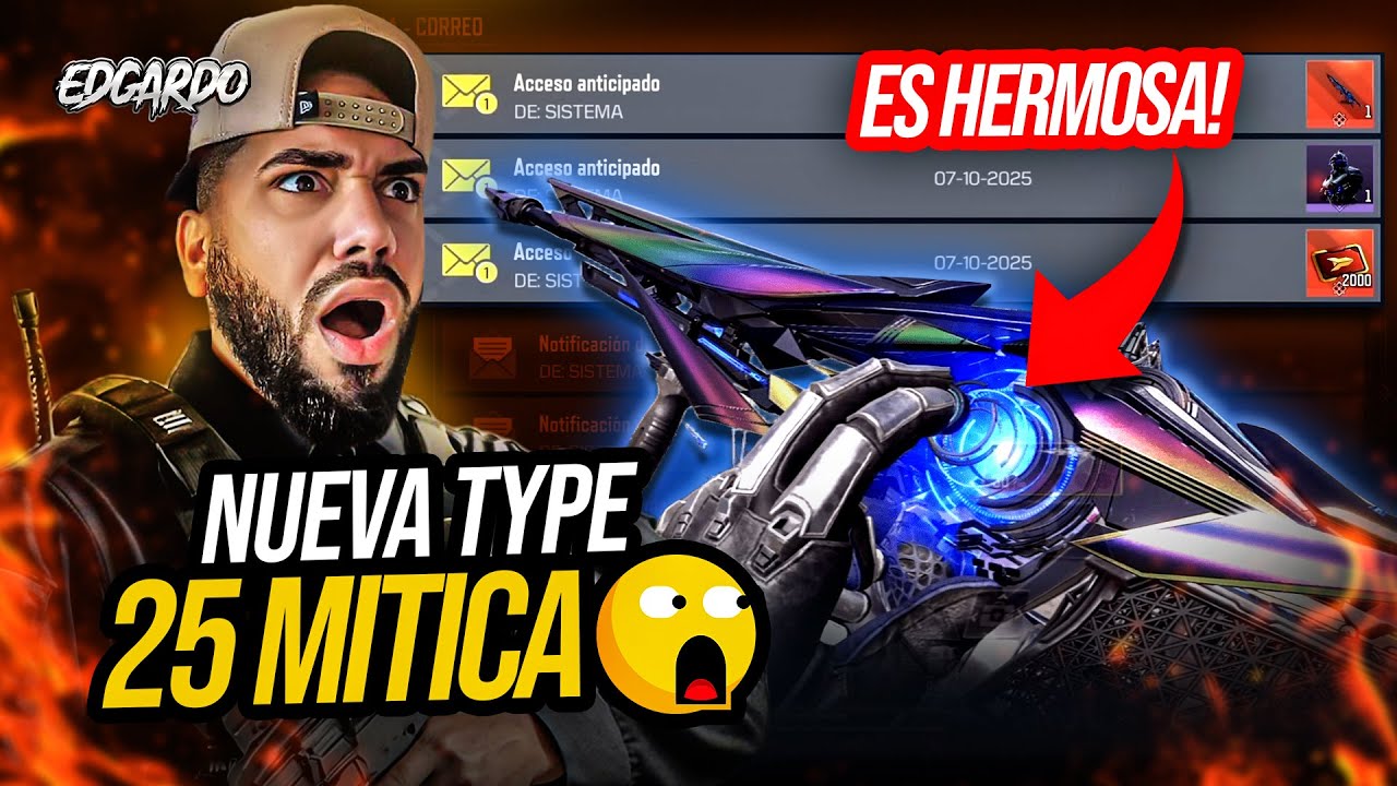 LA NUEVA TYPE 25 MITICA ES HERMOSA ( LA MAXEAMOS )