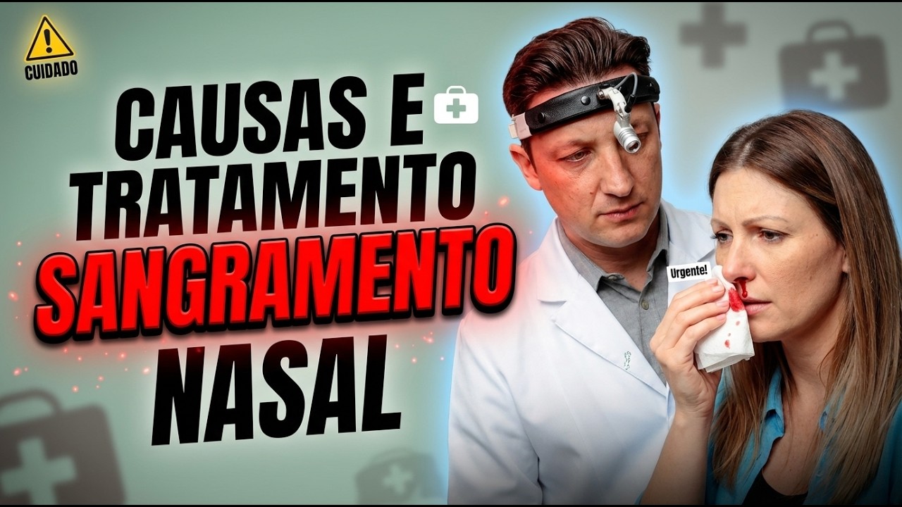 ATENÇÃO: CAUSAS de SANGRAMENTOS NASAIS que NINGUÉM te CONTA! DESCUBRA AGORA