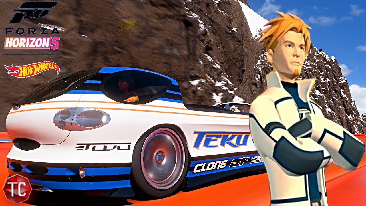 Forza Horizon 5 HOT WHEELS: Vert Wheeler's ACCELERACERS Deora II!! (How To Build!)