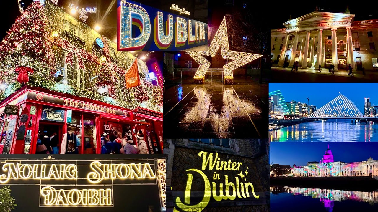 Christmas Wonderland Dublin. Winter Lights 2025 #dublin #DublinWinterLights #christmaslights #xmas 