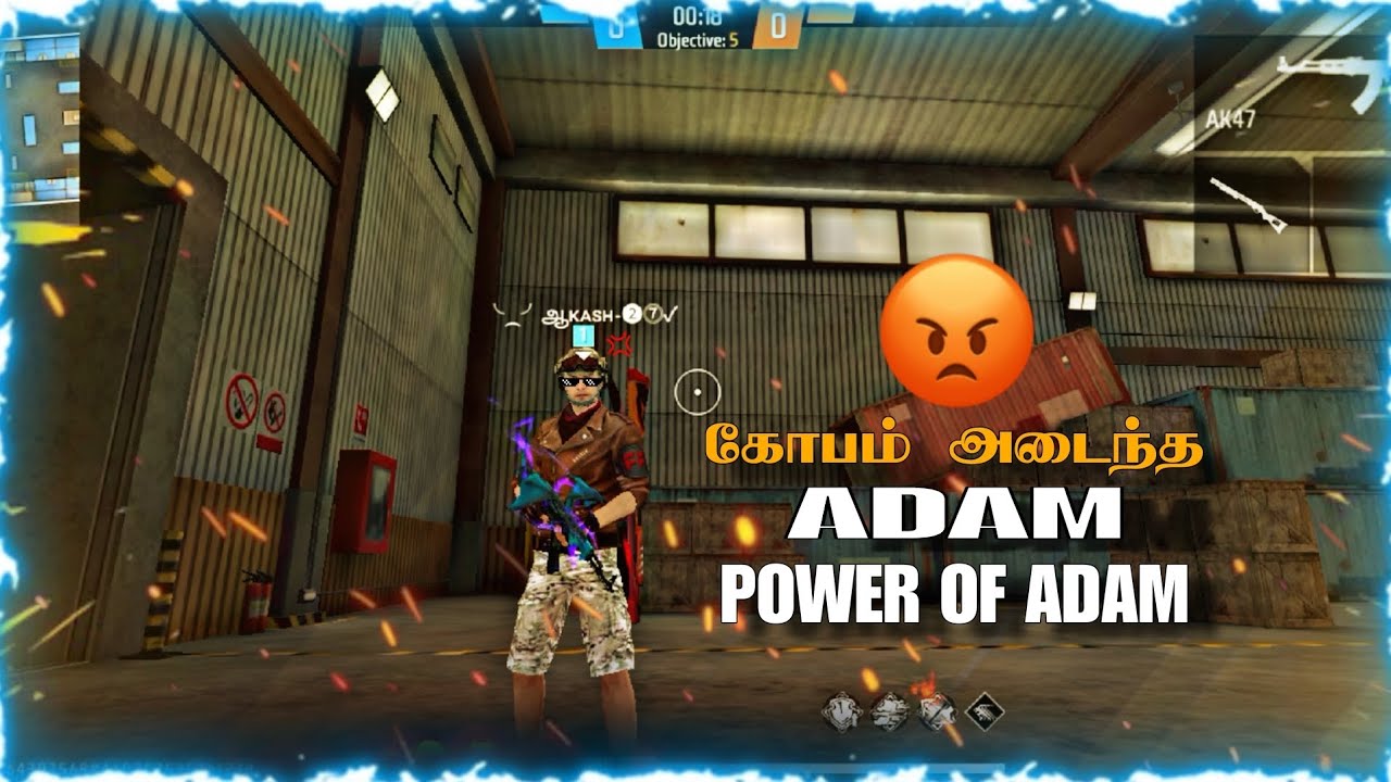 Power of Adam😈 [Lone wolf] in free fire to funny🤣in tamil#comedy #freefire #funny #trending #gaming