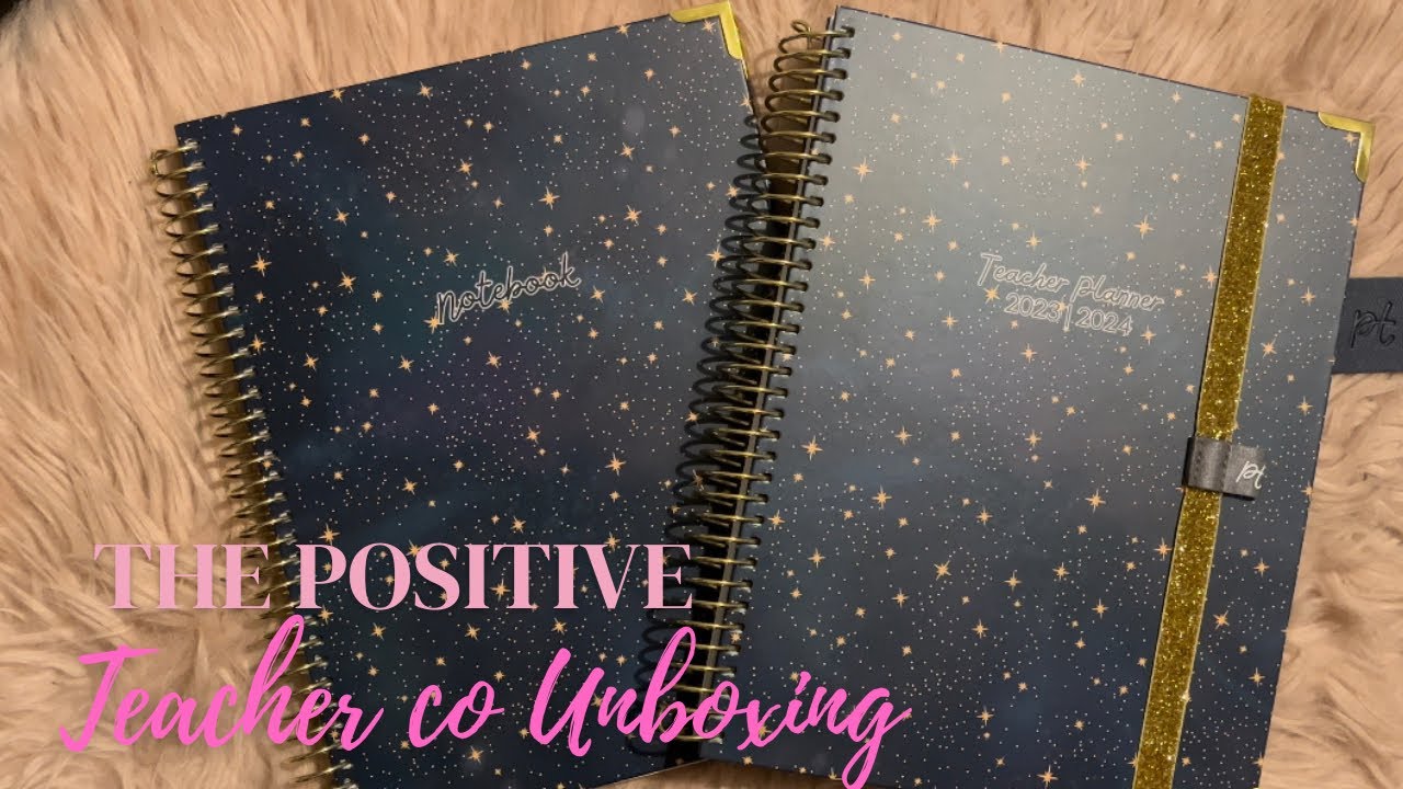 2023-2024 The Positive Teacher Co Planner Unboxing