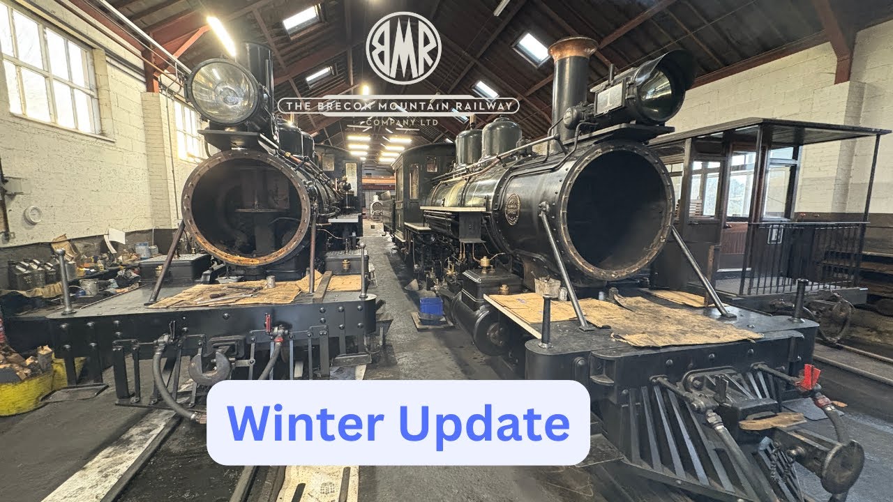 Brecon Mountain Railway Winter Update