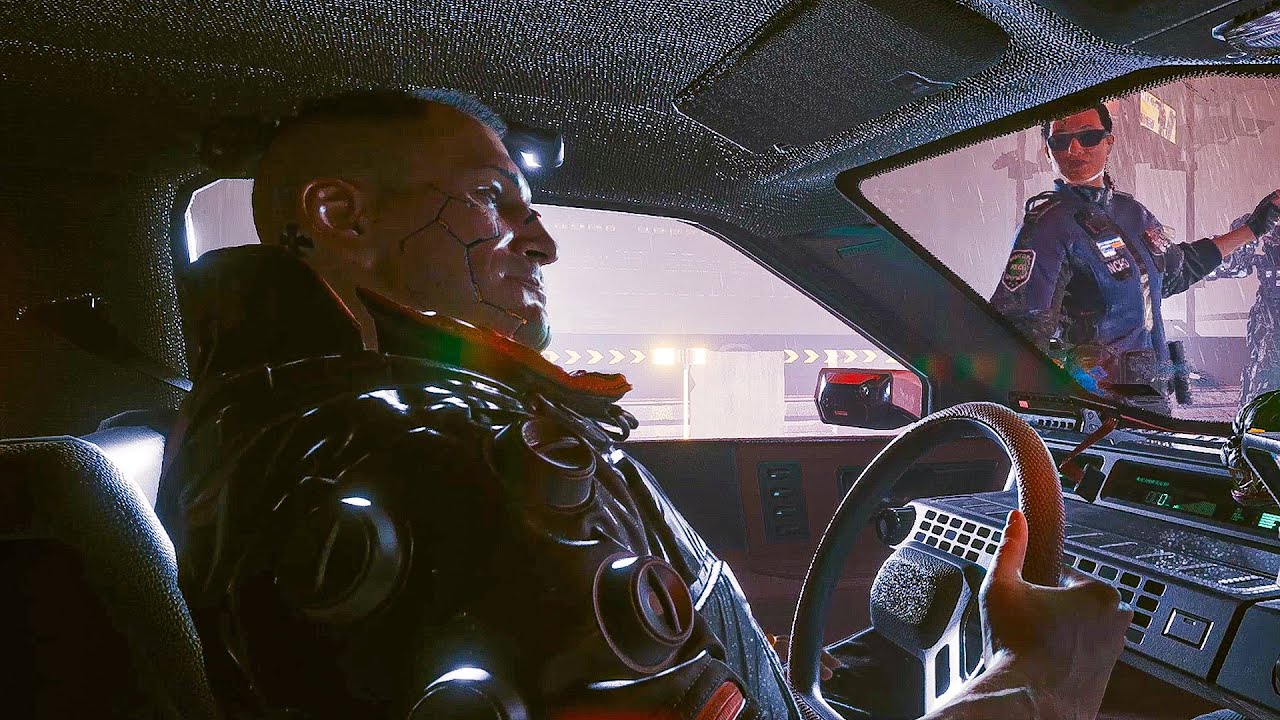 Cyberpunk 2077 Ride back with Jackie - The Rescue | GR4VES - Konrad OldMoney