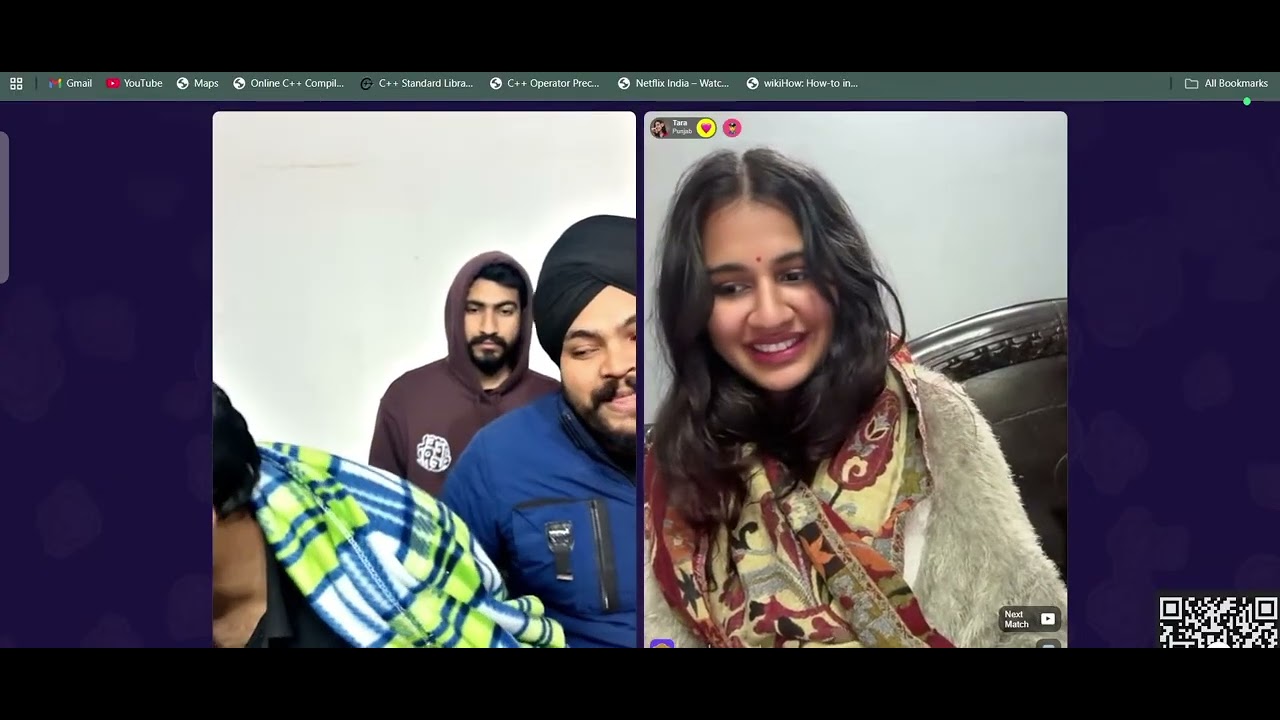 Omegle Cute girl 😍😍 utrakhand 