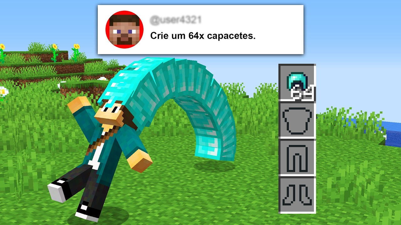 Criei IDEIAS ILEGAIS dos Inscritos no Minecraft
