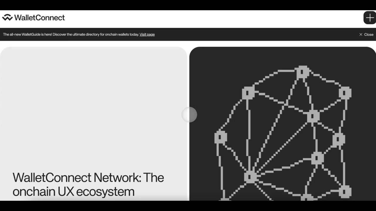 How to connect your wallet to an app with the WalletConnect Network