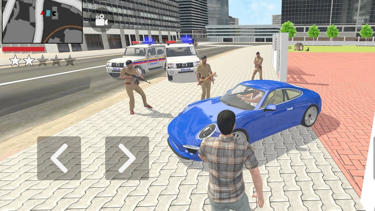 All Indian bikes and car 🚗 and police encounter 😯 and Indian simulator 3D games 😈 Indian game play 😯