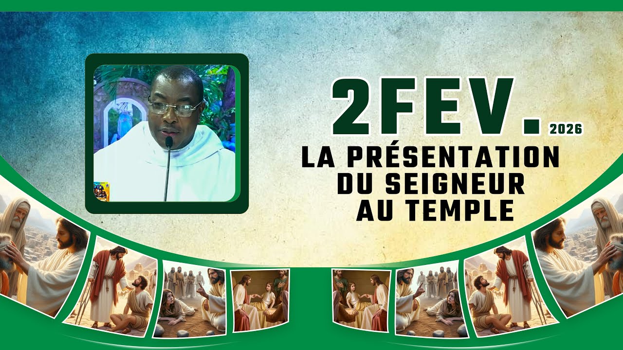 Lundi 2  Février  2026   La Présentation du Seigneur au temple