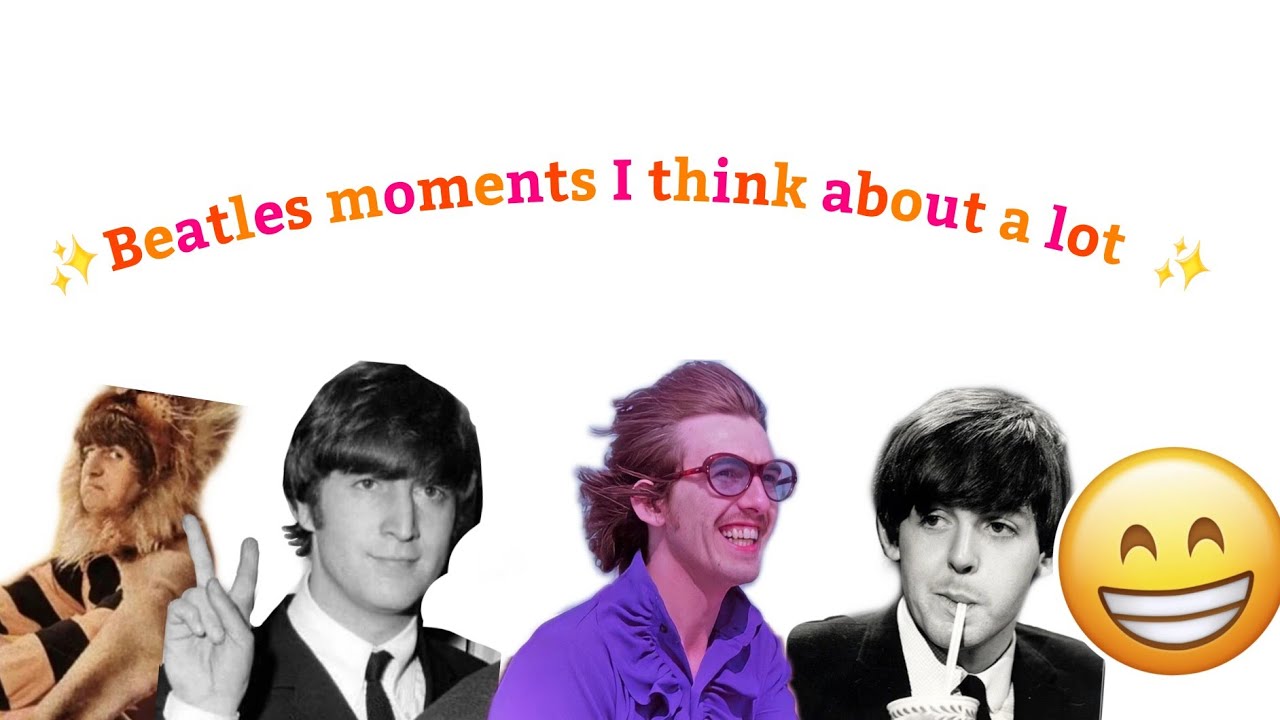 beatles moments i think about a lot 😀☺😚 #trend #thebeatles #compilation