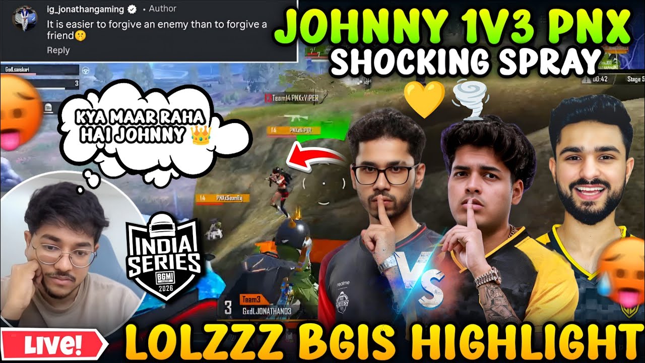 8BIT SARANG SHOCKED 😳 BY JONATHAN SPRAY 🤫 LOLZZZ MONSTER 1V3 💀 LOLZZZ BGIS HIGHLIGHT 💛 | GODL 