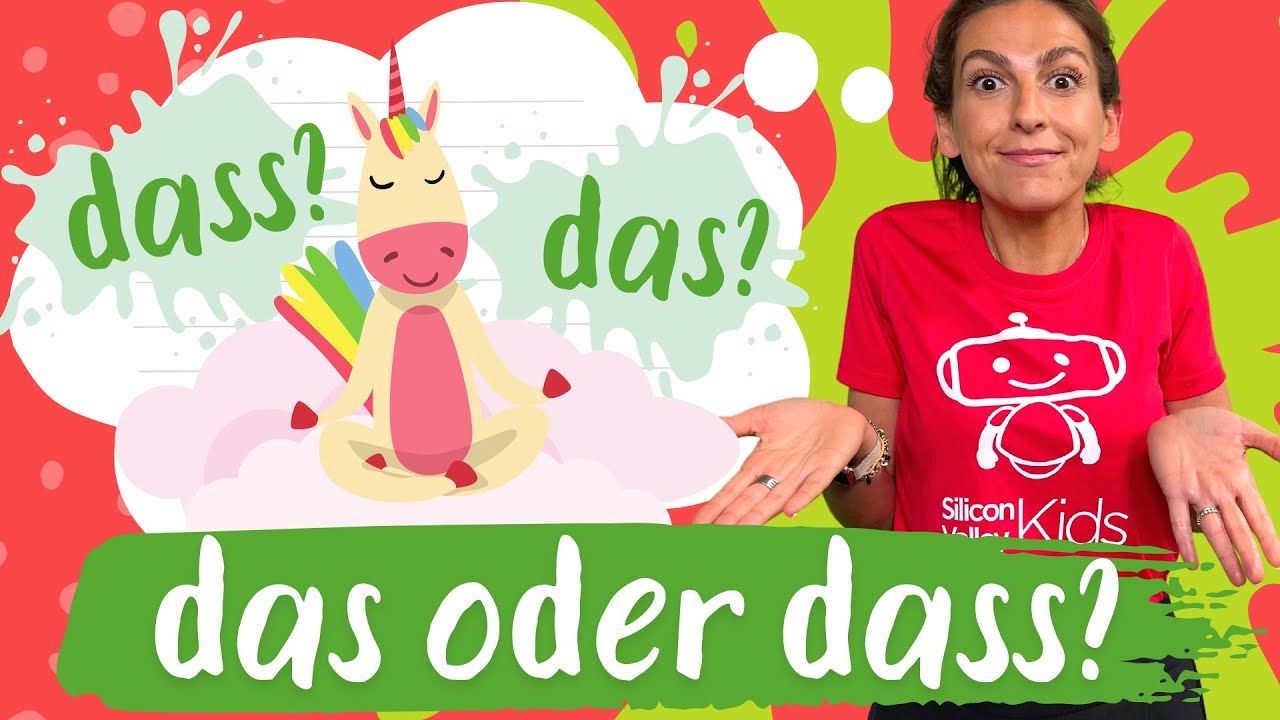 Das oder dass? | Unterschied erkennen | Deutsch &ndash; Grundschule | Silicon Valley Kids