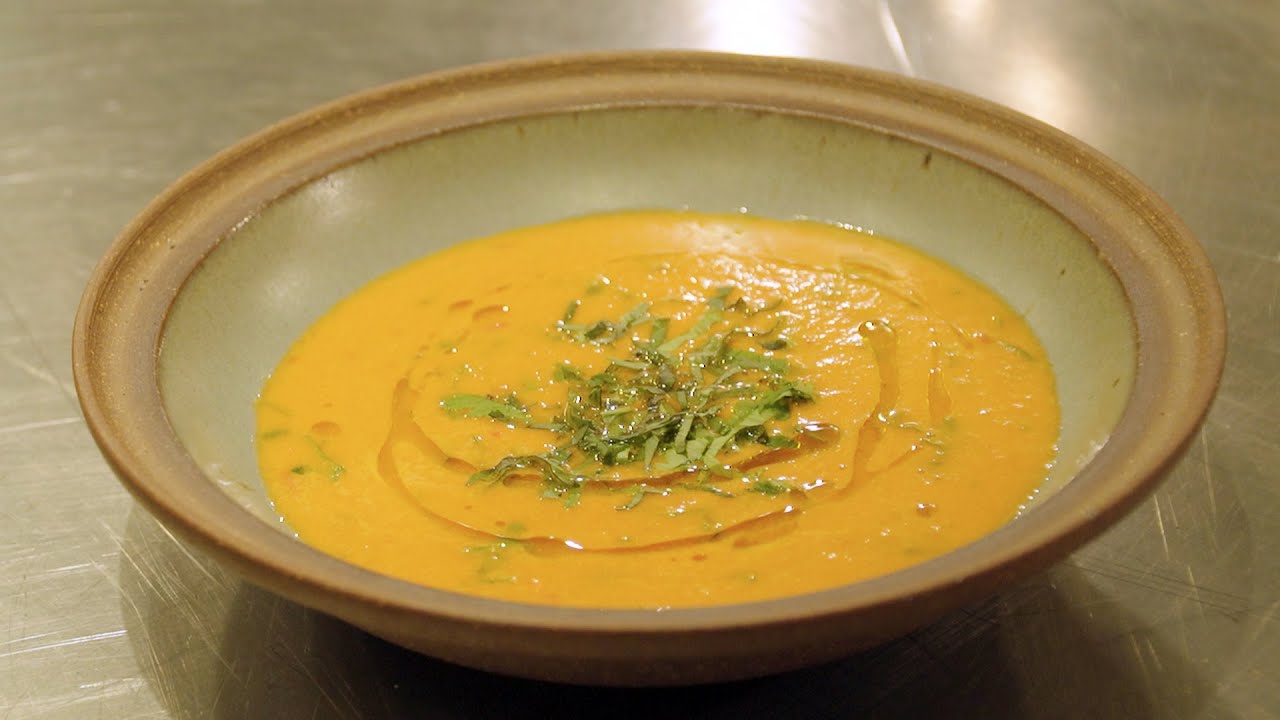 Tomato Watermelon Gazpacho: Stone Barns CSA