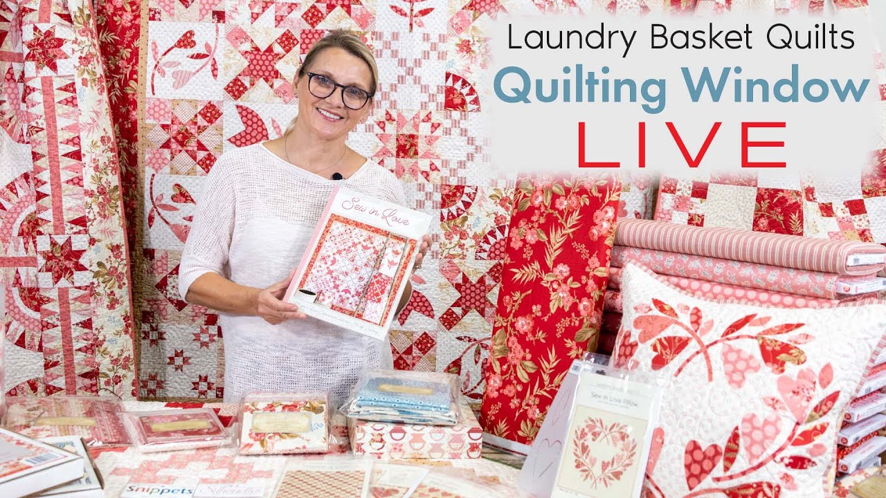 Little Sweetheart - Red and White Quilts LIVE