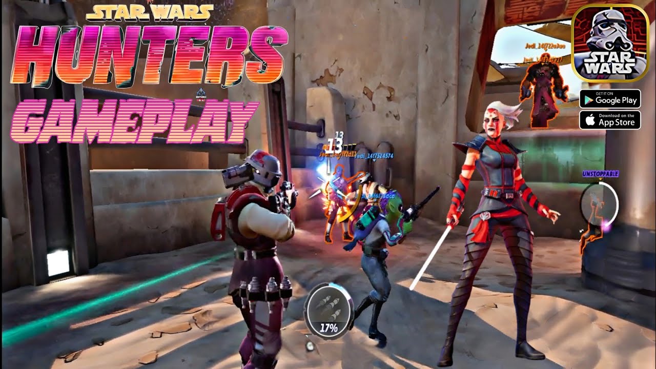 Star Wars Hunters Gameplay