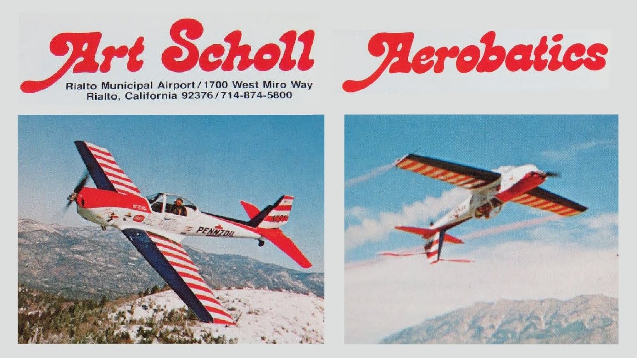 Art Scholl Super Chipmunk Aerobatics