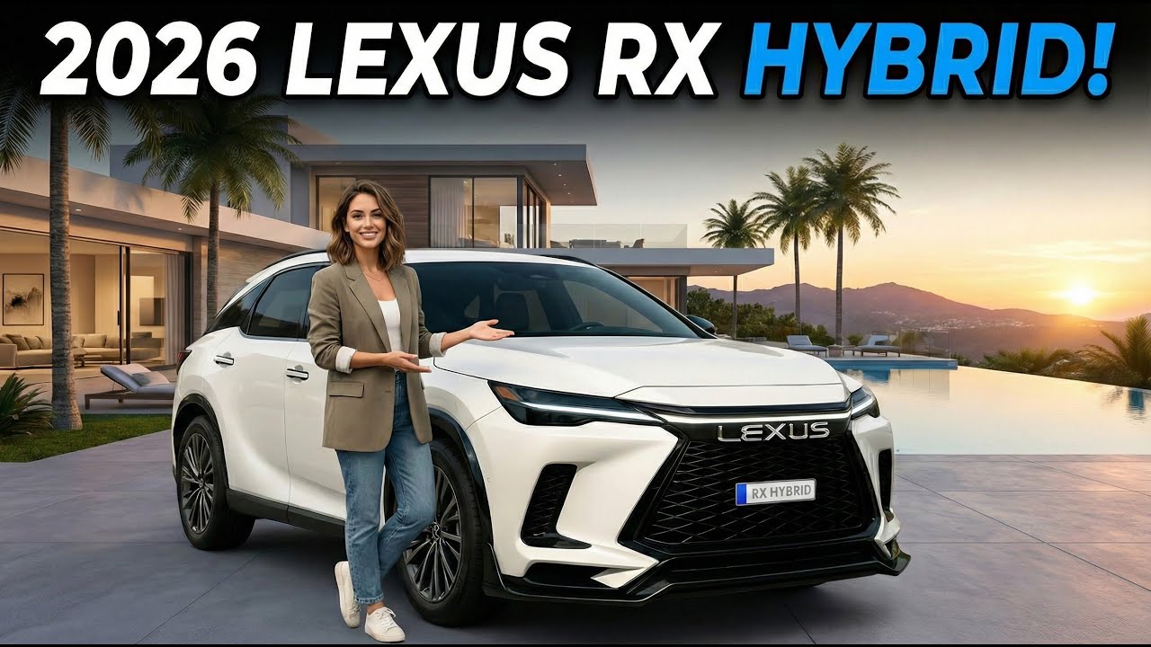 2026 Lexus RX Hybrid Is Here! Pure Luxury & Tech Combined