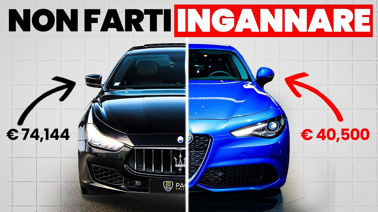 9 AUTO CHE SEMBRANO DIVERSE MA SONO IN REALTÀ LE STESSE