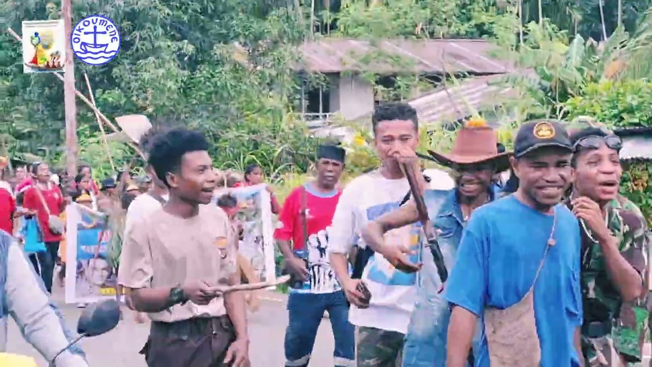 Menyongsong HUT PI ke 171 (parade) GKI SIMON PETRUS MANAWI dan dedominasi di angkaisera