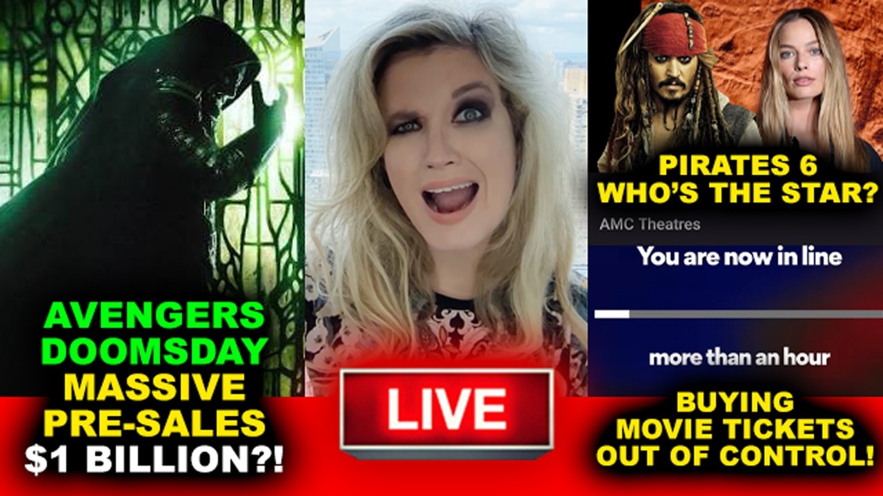 Avengers Doomsday Presale Tickets BILLION Opening Weekend? Pirates Margot Robbie & Johnny Depp?