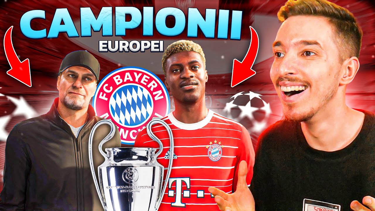 TRANSFER 1 JUCATOR PE SEZON LA BAYERN MUNCHEN PANA CASTIG CHAMPIONS LEAGUE CU KLOPP! FIFA 23 ROMANIA
