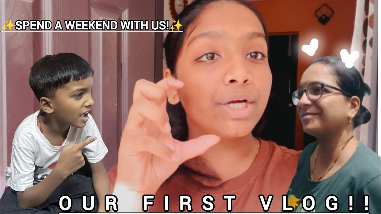 ~Spend a weekend with us~                                        First Vlog!