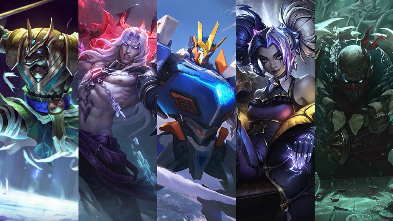 LMHT Summoner Rift (Demacia): Nasus, Viego, Galio, Zeri, Pyke - 121
