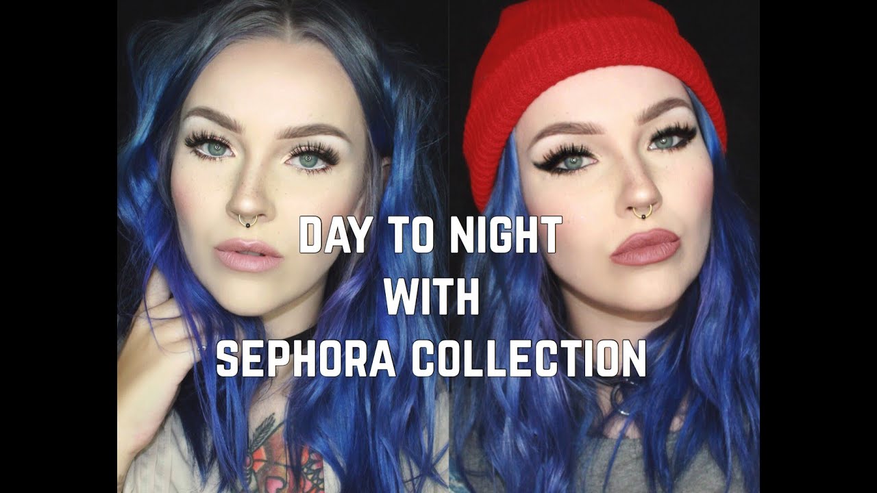 day to night makeup tutorial with sephora collection