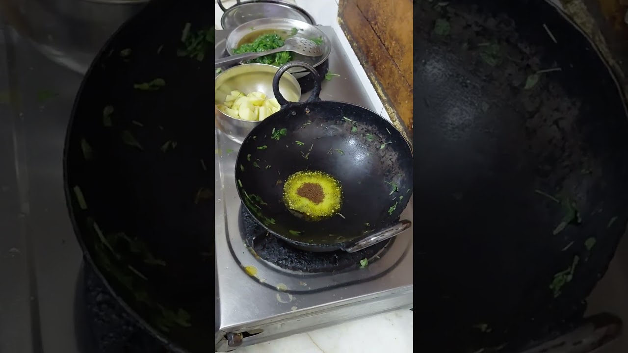  Methi Aloo sabji  recipe #cooking #tasty #indianfood 